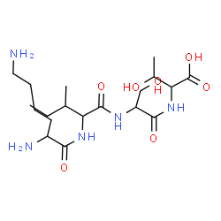 ChemSpider 2D Image | lys-ile-ser-thr | C19H37N5O7