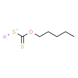 ChemSpider 2D Image | Potassium O-pentyl carbonodithioate | C6H11KOS2