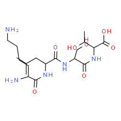 ChemSpider 2D Image | lys-leu-ser-thr | C19H37N5O7