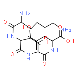 ChemSpider 2D Image | lys-thr-ser-leu | C19H37N5O7