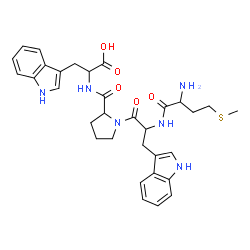 ChemSpider 2D Image | met-trp-pro-trp | C32H38N6O5S