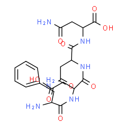 ChemSpider 2D Image | phe-asp-asn-asn | C21H28N6O9