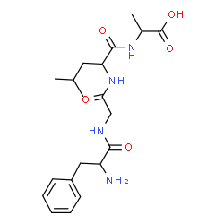 ChemSpider 2D Image | phe-gly-leu-ala | C20H30N4O5