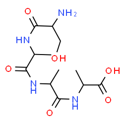 ChemSpider 2D Image | ser-ala-ala-ala | C12H22N4O6