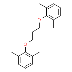 ChemSpider 2D Image | 1,1'-[1,3-Propanediylbis(oxy)]bis(2,6-dimethylbenzene) | C19H24O2