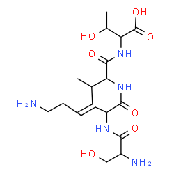 ChemSpider 2D Image | ser-lys-ile-thr | C19H37N5O7