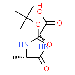 ChemSpider 2D Image | BOC-ALA-GLY-OH | C10H18N2O5