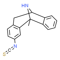 ChemSpider 2D Image | 4-Isothiocyanato-1-methyl-16-azatetracyclo[7.6.1.0~2,7~.0~10,15~]hexadeca-2,4,6,10,12,14-hexaene | C17H14N2S