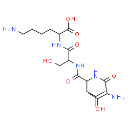 ChemSpider 2D Image | thr-leu-ser-lys | C19H37N5O7