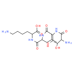 ChemSpider 2D Image | thr-ser-leu-lys | C19H37N5O7