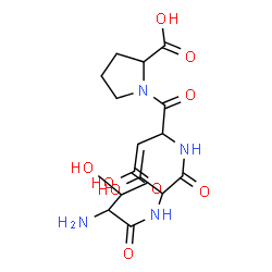 ChemSpider 2D Image | thr-thr-asp-pro | C17H28N4O9