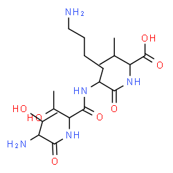 ChemSpider 2D Image | thr-thr-lys-val | C19H37N5O7