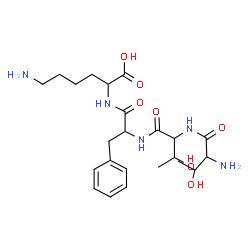 ChemSpider 2D Image | thr-thr-phe-lys | C23H37N5O7