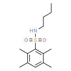 ChemSpider 2D Image | N-Butyl-2,3,5,6-tetramethylbenzenesulfonamide | C14H23NO2S