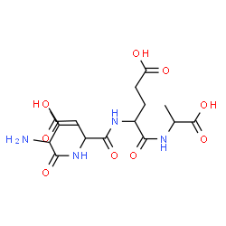 ChemSpider 2D Image | val-asp-glu-ala | C17H28N4O9