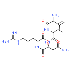 ChemSpider 2D Image | val-ile-asn-arg | C21H40N8O6