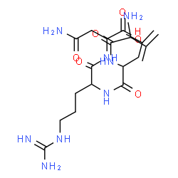 ChemSpider 2D Image | val-leu-arg-asn | C21H40N8O6