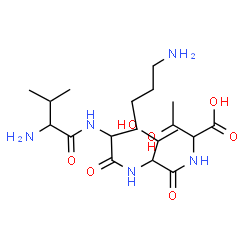 ChemSpider 2D Image | val-lys-thr-thr | C19H37N5O7