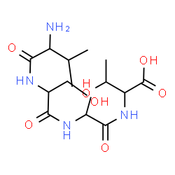 ChemSpider 2D Image | val-ser-ala-thr | C15H28N4O7