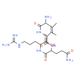 ChemSpider 2D Image | val-val-gln-arg | C21H40N8O6