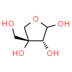 ChemSpider 2D Image | apiose | C5H10O5