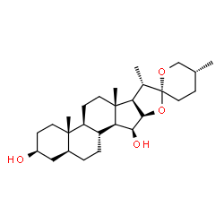 ChemSpider 2D Image | Digalogenin | C27H44O4