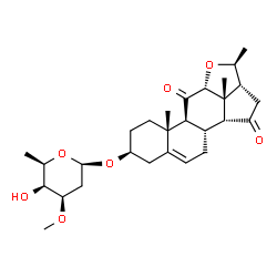 ChemSpider 2D Image | Diginose | C28H40O7