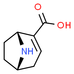 ChemSpider 2D Image | 2-Tropidinecarboxylic Acid | C8H11NO2