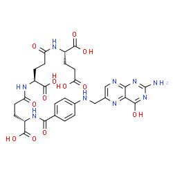 ChemSpider 2D Image | PTGA | C29H33N9O12