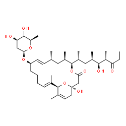 ChemSpider 2D Image | (3-Decarbamoyloxy)-3-hydroxyventuricidin A | C40H66O10