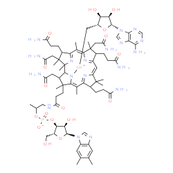 ChemSpider 2D Image | Cobamamide | C72H100CoN18O17P
