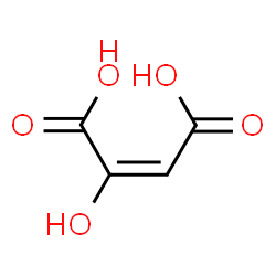 ChemSpider 2D Image | Hydroxymaleic Acid | C4H4O5