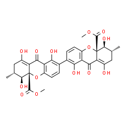 ChemSpider 2D Image | Ergochrome AA | C32H30O14