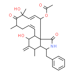 ChemSpider 2D Image | Lygosporin A | C30H37NO6