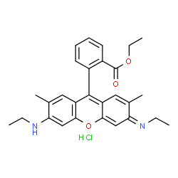 ChemSpider 2D Image | Rhodamine 6G | C28H31ClN2O3