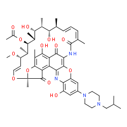 ChemSpider 2D Image | Rifalazil | C51H64N4O13