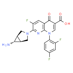 ChemSpider 2D Image | trovafloxacin | C20H15F3N4O3