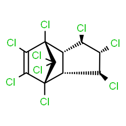 ChemSpider 2D Image | trans-nonachlor | C10H5Cl9