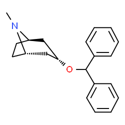 ChemSpider 2D Image | Benzatropine | C21H25NO