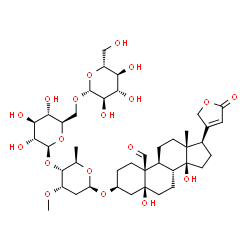 ChemSpider 2D Image | k-Strophantoside | C42H64O19