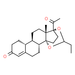 ChemSpider 2D Image | Proligestone | C23H32O4