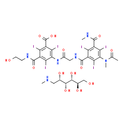ChemSpider 2D Image | ,4,5-pentol(1:1) | C31H38I6N6O13