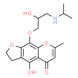 ChemSpider 2D Image | Iprocrolol | C18H23NO6
