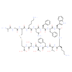 ChemSpider 2D Image | Somatostatin | C76H104N18O19S2