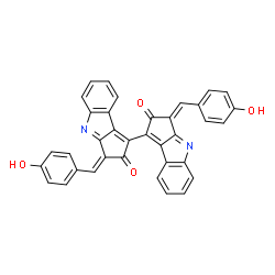 ChemSpider 2D Image | Scytonemin | C36H20N2O4