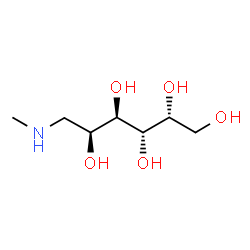 ChemSpider 2D Image | 1-Deoxy-1-(methylamino)-D-galactitol | C7H17NO5