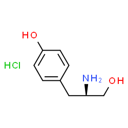 ChemSpider 2D Image | D-Tyrosinol hydrochloride | C9H14ClNO2
