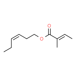 ChemSpider 2D Image | (Z)-3-Hexenyl tiglate | C11H18O2