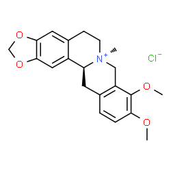 ChemSpider 2D Image | a-Canadine methochloride | C21H24ClNO4