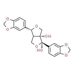 ChemSpider 2D Image | Arboreol | C20H18O8